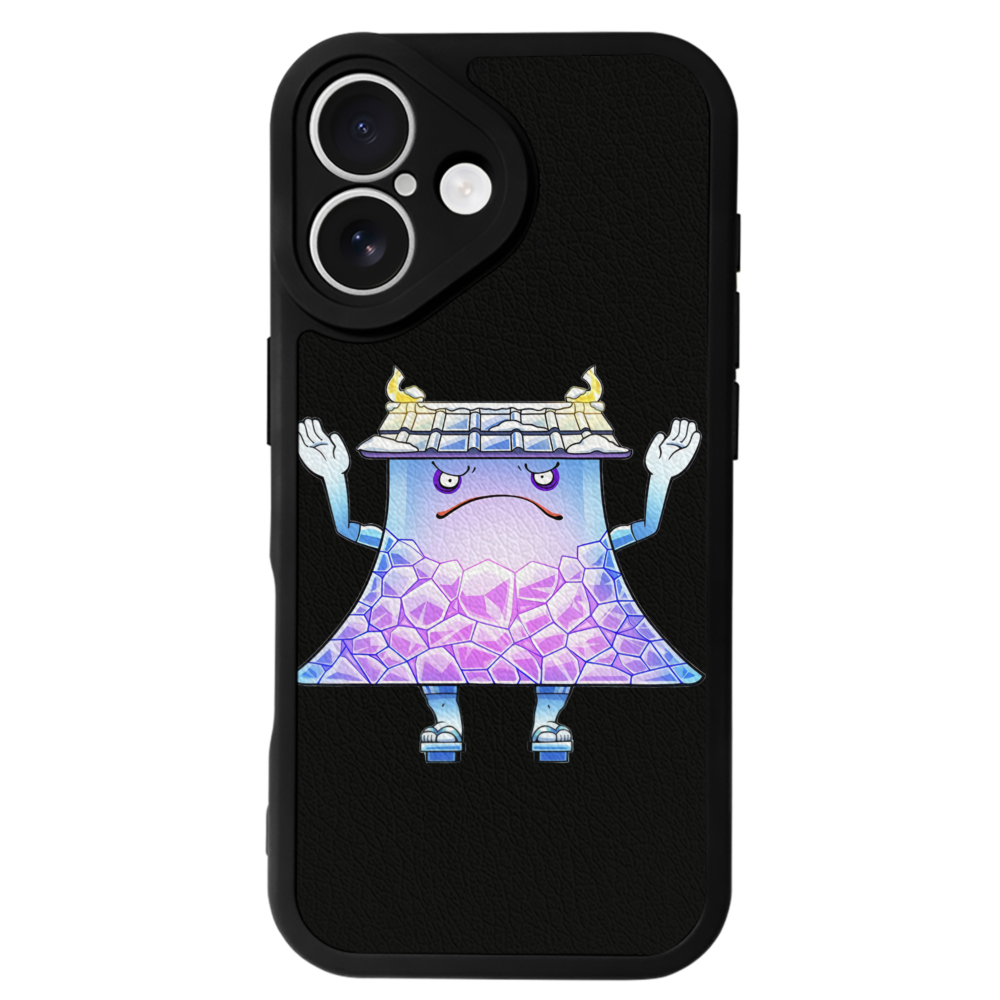 （画像用） 妖怪ウォッチ Yo-kai Watch 【iPhone 16シリーズ対応】シリコンスマホケース（レザー調） 材質：シリコン